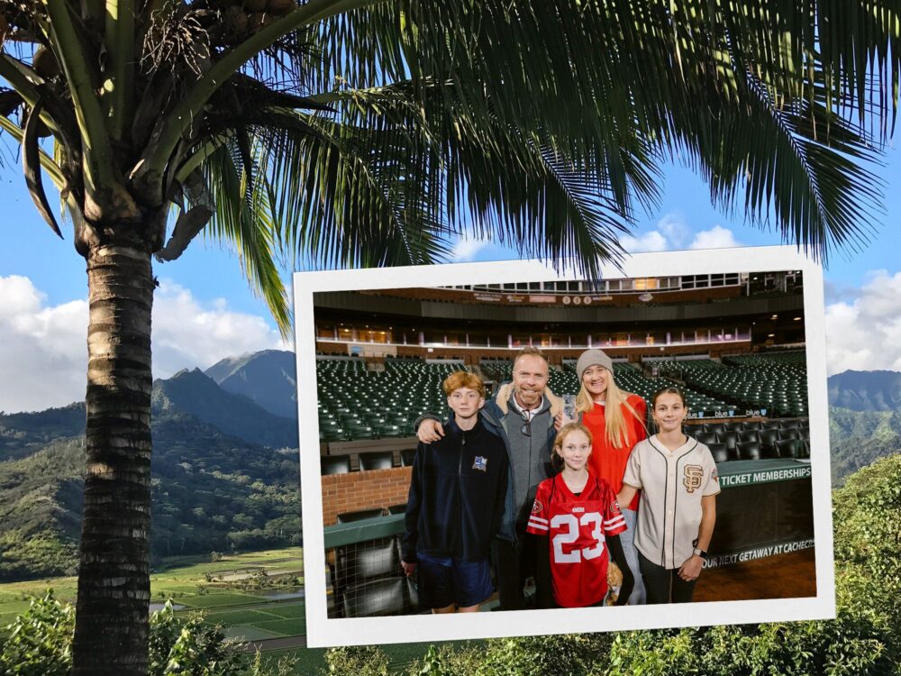 El refugio hawaiiano de Kerri Walsh Jennings: Una pausa dorada en Kauai con tres adolescentes