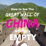 El silencio de la piedra: Cómo recorrer la Gran Muralla China sin multitudes