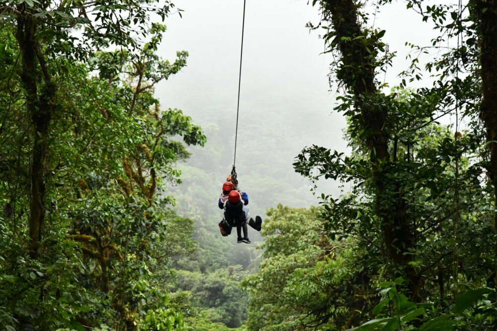 El laberinto de los bosques nubosos: cómo la movilidad comunitaria y los senderos aéreos transforman el transporte en Monteverde