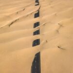 El laberinto intermodal del oasis de Liwa: Pistas de duna, camiones cisterna y la frágil conectividad de los asentamientos del Rub al-Jali