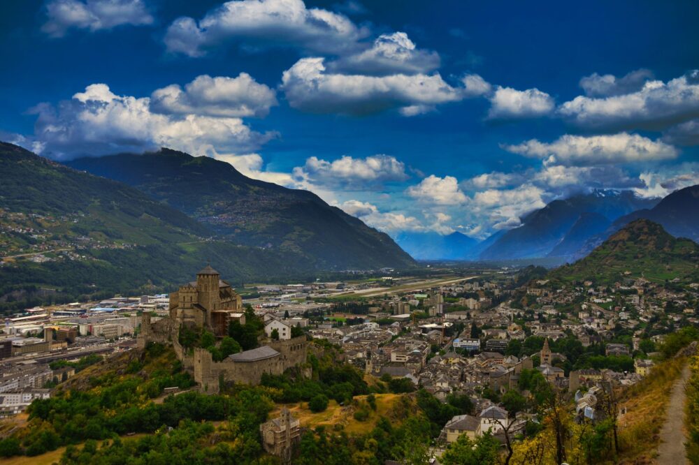 Sion, Suiza: la estación que conecta el Valais con el resto del país