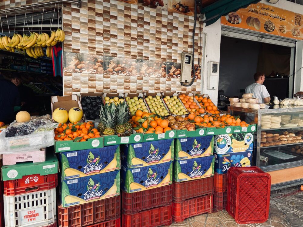 Casablanca, la mesa que se aprende en el mercado
