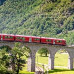 Suiza: el ferrocarril rético, un viaje entre túneles, viaductos y nieve